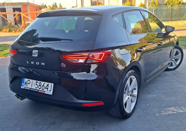 Seat Leon cena 49999 przebieg: 133000, rok produkcji 2015 z Czempiń małe 379